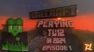 Playing The TU12 Tutorial World in 2024 Episode 1 (Minecraft Re-Console Modpack)