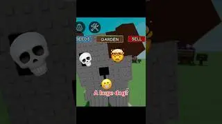 I got a huge dog in grow a garden💀#roblox #growagarden #trending