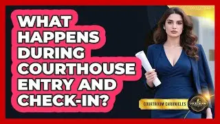 What Happens During Courthouse Entry and Check-In?