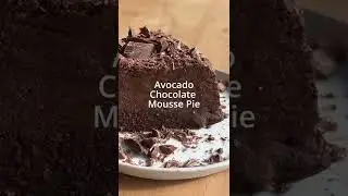 Clean Holiday Recipe | Keto Avocado Mousse Pie |  Appetizer Dessert Easy Keto