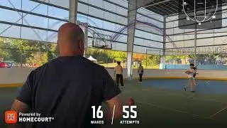 Heath Day 1 - 3pt Shooting off the Catch (All 5 Spots) 25/74 34% + FT&rsquo;s 5 for 8 | Adv Guard Shooting
