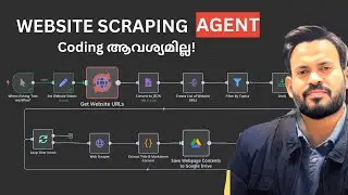 I Built A No-Code Web Scraper Using Only AI - Malayalam