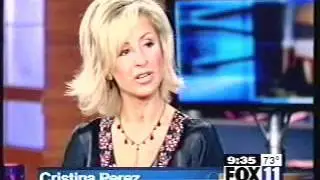 Cristina Perez (Cristina's Court) My FOX Los Angeles: Good Day LA Interview September 4, 2006