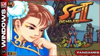 ✅ STREET FIGHTER 2 DEMAKE ( PC | 2021 | HOMEBREW ) CHUN LI LONGPLAY | HARD - 4K HD 60 FPS 🔴