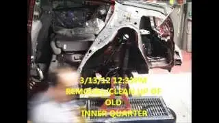 11 Honda Insight Inner Quarter R&R Time Study
