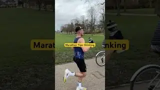 Marathon Tip - Drinking water 💧