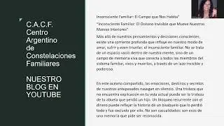 I YOUTUBE BLOG INCONSCIENTE FLIAR