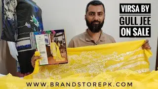 Virsa by Gull Jee Embroidered Luxury Lawn | Order at www.brandstorepk.com