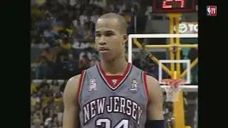 2002 06 07 NBA Finals Game 2 New Jersey Nets @ LA Lakers Kobe Bryant Shaquille O'Neal Jason Kidd