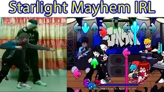 FNF Artificial Lust | Starlight Mayhem In Real Life