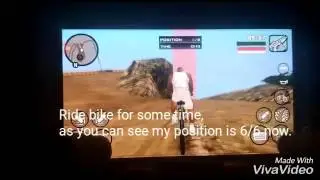 Gta san Andreas bicycle challenge (mount chiliad) win easily.