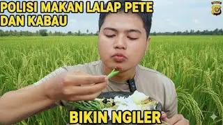 PAKPOL MAKAN BIKIN NGILER #mukbang #lalap #pete #kabau