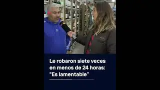 Le robaron siete veces en menos de 24 horas: 
