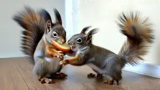 The Great Squirrel Food Heist!