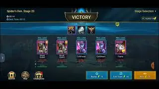 Spider 20 Raid. 13-14 second run. no leggos. made by Evernurse from Rocktooth Almighty. enjoy guys
