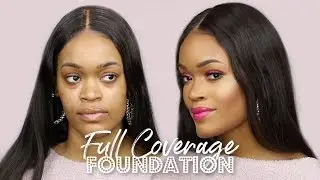 FULL COVERAGE FOUNDATION ROUTINE: CHIT CHAT |ANDELELARA ANDELE LARA
