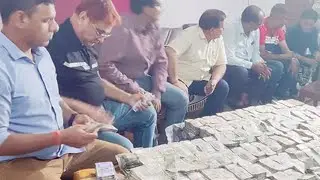 Seized Cash Pile Covers Entire Bed, Bihar Officials Can't Stop Counting