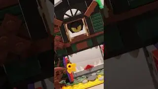 LEGO Halloween Barn Quick Build #halloween #lego #legobuild #spooky #40721
