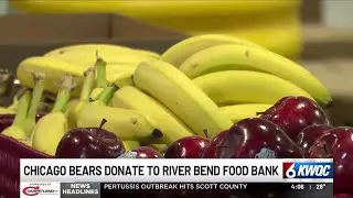 River Bend Food Bank receives $25K donation from Chicago Bears&rsquo; charity