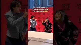jhope cute dance with her ✨💜😘#jhope #btsshort #btsjhope #hobby #jungkook #btsjk #shortvedio @BTS