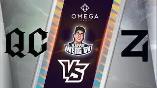 🟢[LIVE] Quincy Crew vs 4 Zoomers (BO3) Upper Bracket Finals | OMEGA League AM Divine Division