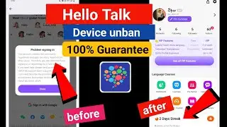 Hello Talk app device ban problem solution | device ban hellotalk app |
