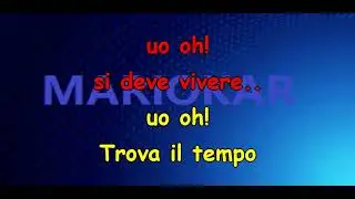 Nomadi   Ci vuole un senso karaoke