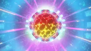 10 Hours 4K Rotating Particles Disco Ball And Flashing Light | Background Party