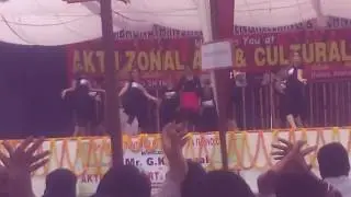 Aktu zonal event dance on song babul pyare