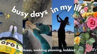 IM STRESSED | wedding planning, running, weight loss, hobbies | days in my life vlog