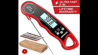Waterproof Digital Instant Read Meat Thermometer