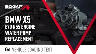 BMW X5 E70 N55 Engine Water Pump Replacement