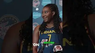 Fresh Start Excitement Team hype an 2025 Goals #fever #hoops #wnba #viralreels  #aliyahboston