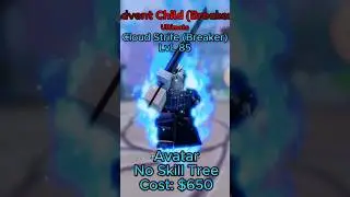 New Cloud (Breaker) AVATAR Showcase in Anime Last Stand #roblox #als #showcase