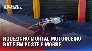 MOTOCICLISTA QUE MORREU DURANTE ROLEZINHO DO GRAU EM BH ESTAVA EM MOTO SEM PLACA DIZ PM