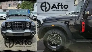 MAHINDRA THAR - HI-END AUDIO & SOUND PROOF DAMPING #afto #coimbatore #carmodification #mahindrathar