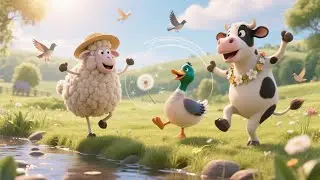 Woolly Sheep, What Do You Say | Talking Animal Rhyme for Kids | Learn Animal Sounds