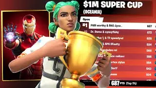 1ST PLACE $1M SUPER CUP!! ($2500)