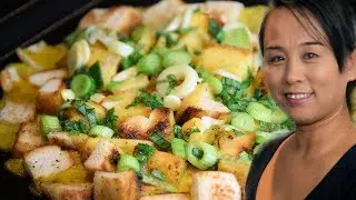 Egg Bread Snack - Chinese Style Cooking Recipe