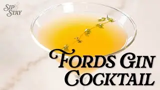 Crafting a Garden-Inspired Fords Gin Cocktail | Sip & Stay #2