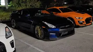 2016 Porsche 911 Turbo S 68mm Hybrid Turbos 93 & Meth vs 2015 Nissan GT-R Upgraded Turbos E85