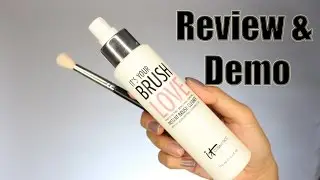 It Cosmetics It's Your brush Love Instant Brush Cleaner Review & Demo | Twilightchic143