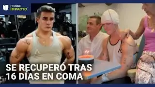 Joven militar narra c&oacute;mo super&oacute; un ictus hemorr&aacute;gico que lo dej&oacute; 16 d&iacute;as en coma