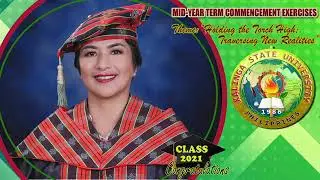 KALINGA STATE UNIVERSITY MID-YEAR TERM VERTUAL GRADUATION 2021