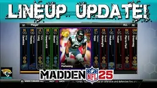 MUT 25 - Team + Lineup UPDATE! 94 Overall - New Cards Across the Board! 