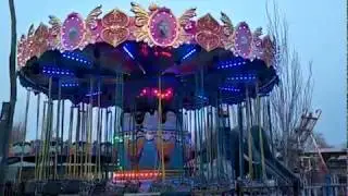 36 seats swing chair ride at night time