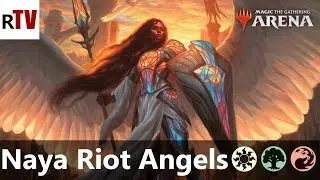 Naya Riot Angels | RNA Standard Deck Guide | MTG Arena