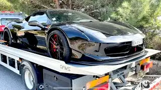 J&rsquo;AI FAIT UN ACCIDENT AVEC MA NOUVELLE FERRARI 😩😭 !!