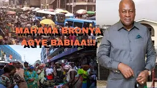 2025 Christmas! How The Media, Drivers, Market Women and Men, From Ashanti To Accra Praising Mahama