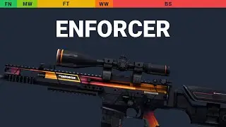 SCAR-20 Enforcer - Skin Float And Wear Preview
